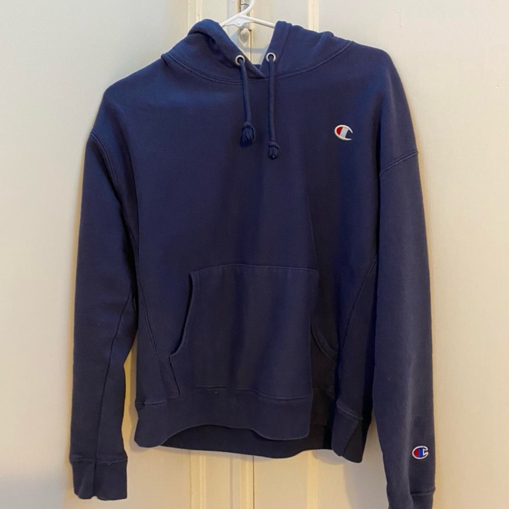 Champion Dark Blue Pullover Hoodie